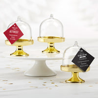 Thumbnail for Personalized Small Bell Jar with Gold Base - Celebration (Set of 12)