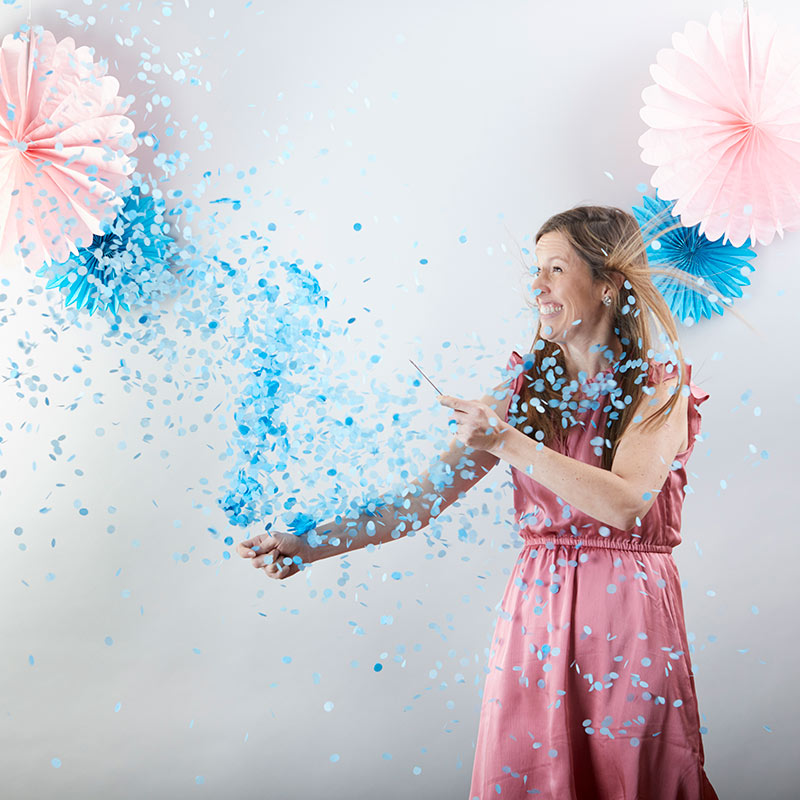 Jumbo Gender Reveal 12 Piece Balloon Set