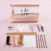 Thumbnail for I Do Crew Clear & Rose Gold Bag Survival Kit