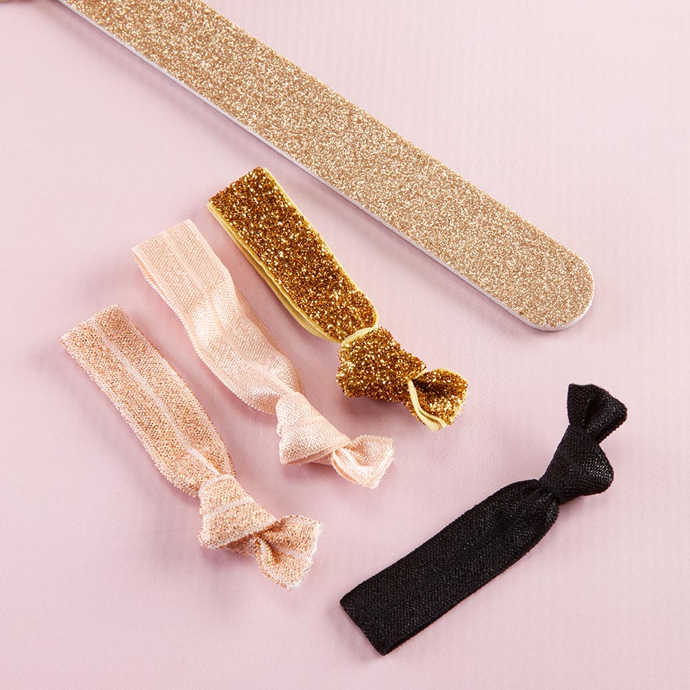 I Do Crew Clear & Rose Gold Bag Survival Kit