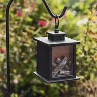 Thumbnail for LED Vintage Decorative Black Lantern - Tokyo (Set of 2) Main Image, Kate Aspen | Lantern