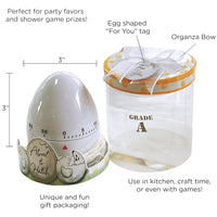 Thumbnail for About to Hatch Kitchen Egg Timer Alternate Image 6, Kate Aspen | Kitchen & Barware