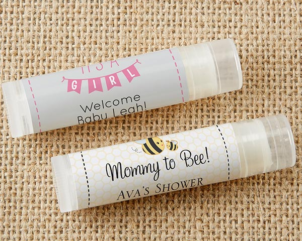 Personalized Lip Balm - Baby Shower (Set of 12)