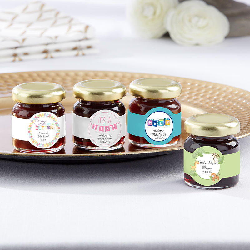 Personalized Strawberry Jam (Set of 12) - Baby Shower