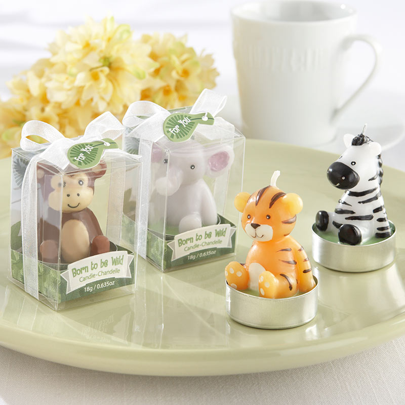 Born to be Wild Animal Candles - Assorted (Set of 4)
