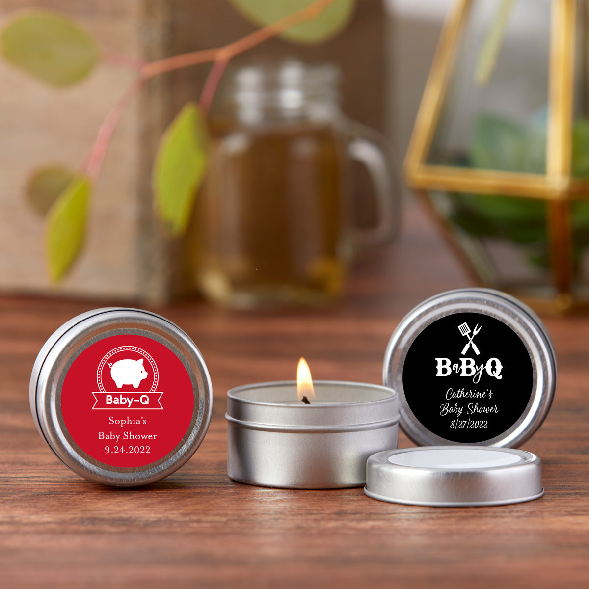 Personalized Travel Candle Tin - Baby Shower Alternate Image 6, Kate Aspen | Candles & Votives