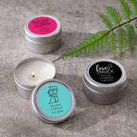 Personalized Travel Candle Tin - Wedding Alternate Image 4, Kate Aspen | Candles & Votives