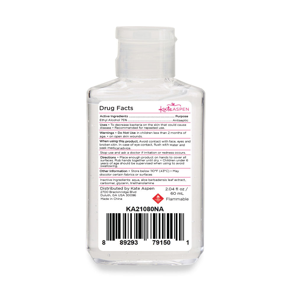 Personalized 2 oz. Hand Sanitizer (Set of 12) Alternate Image 6, Kate Aspen | Health & Beauty