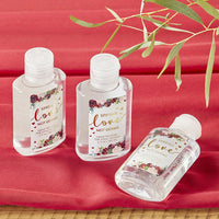 Thumbnail for 2 oz. Hand Sanitizer - Burgundy Blush Floral (Set of 12) Alternate Image 8, Kate Aspen | Hand Sanitizer