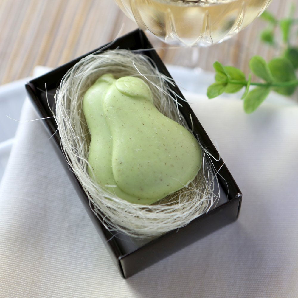 The Perfect Pair Scented Pear Soap (Set of 4) Alternate Image 3, Kate Aspen | Bath & Soap