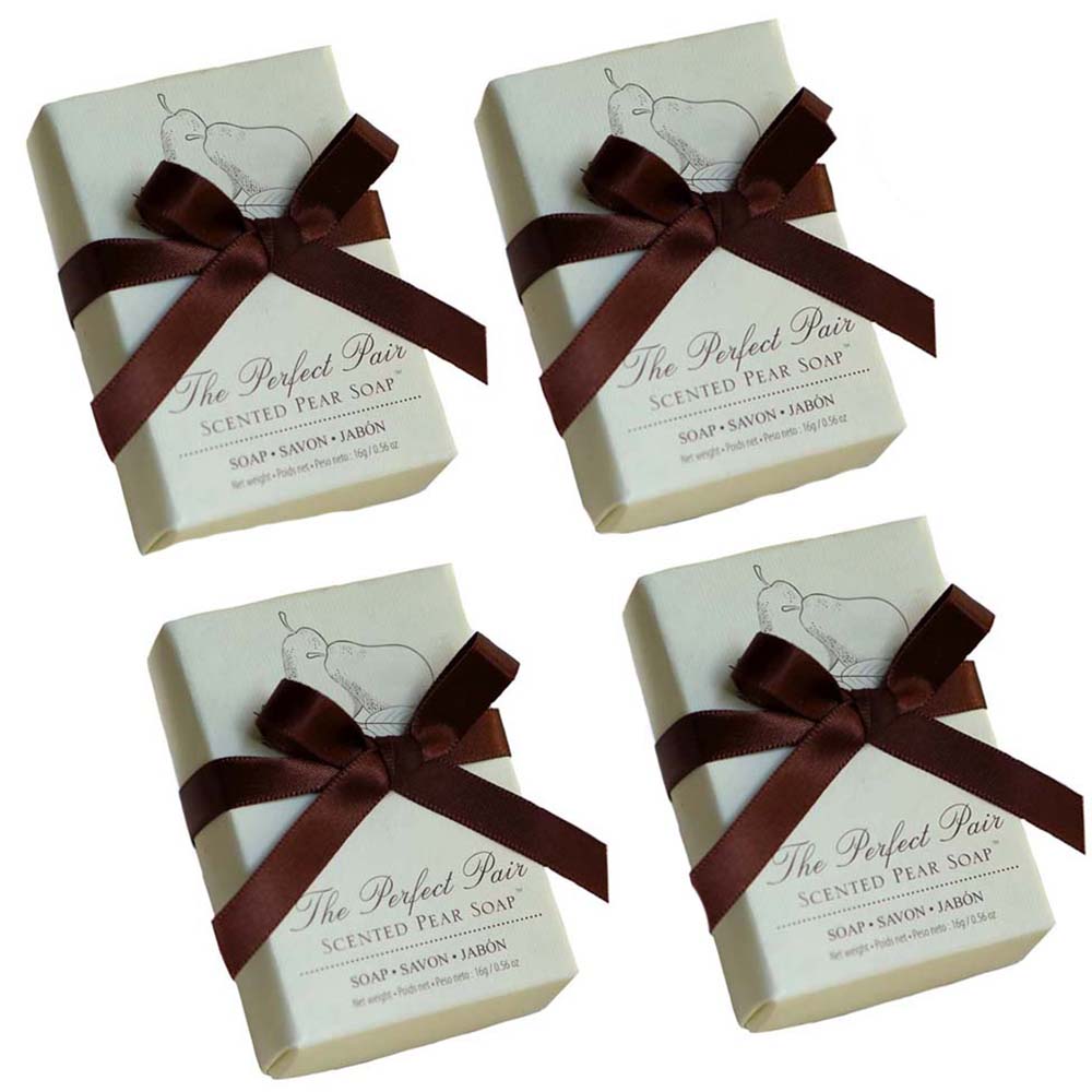 The Perfect Pair Scented Pear Soap (Set of 4) Alternate Image 5, Kate Aspen | Bath & Soap