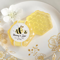 Thumbnail for Mommy To Bee Honey Scented Honeycomb Soap (Set of 4) Main Image, Kate Aspen | Bath & Soap