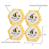 Mommy To Bee Honey Scented Honeycomb Soap (Set of 4) Alternate Image 8, Kate Aspen | Bath & Soap