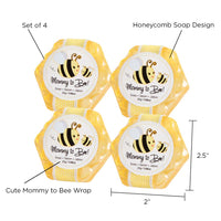 Thumbnail for Mommy To Bee Honey Scented Honeycomb Soap (Set of 4) Alternate Image 8, Kate Aspen | Bath & Soap