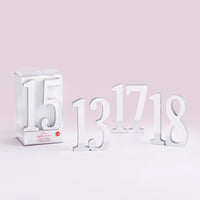 Thumbnail for Silver Mirror Table Numbers (13-18)