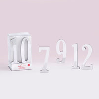 Thumbnail for Silver Mirror Table Numbers (7-12)