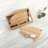 Thumbnail for Farmhouse Pig Cheese Board Gift Set
