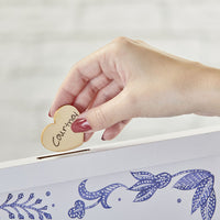 Thumbnail for Wedding Guest Book Alternative - Blue Willow Alternate Image 6, Kate Aspen | Guest Book