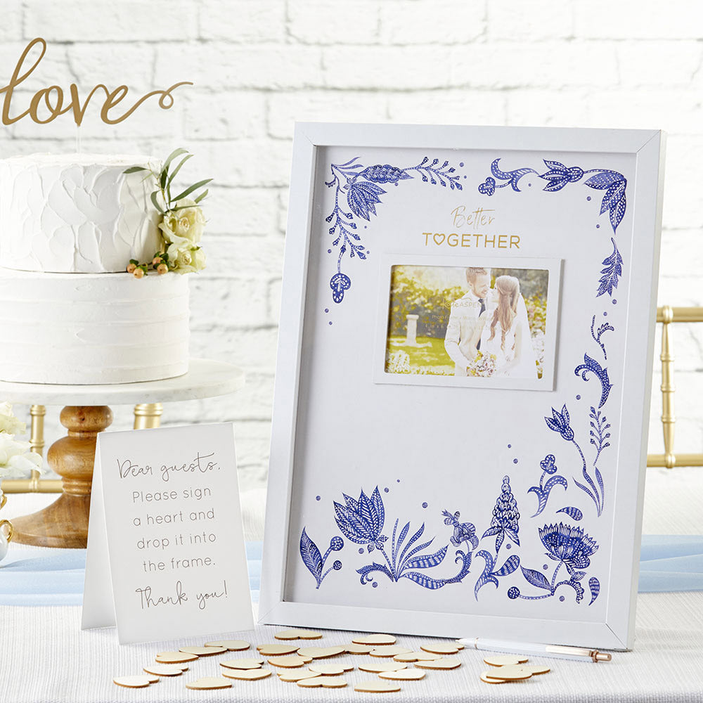 Be My Guest Guestbook - Green & Blue