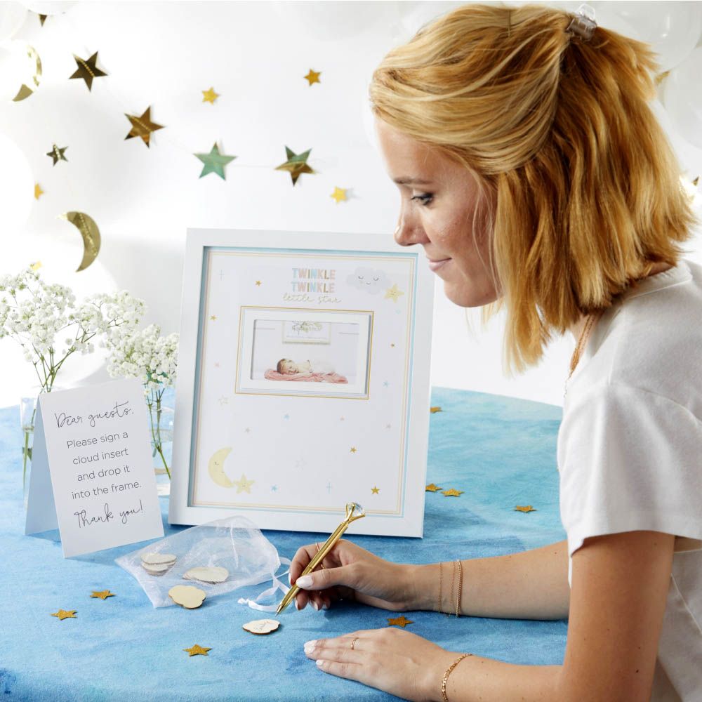 Baby Shower Guest Book Alternative - Twinkle Twinkle Main Image, Kate Aspen | Guest Book