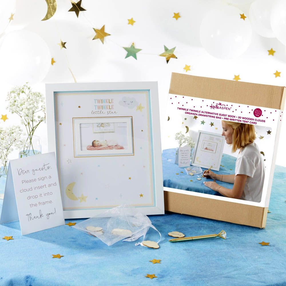 Baby Shower Guest Book Alternative - Twinkle Twinkle Alternate Image 2, Kate Aspen | Guest Book