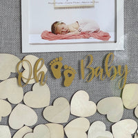 Thumbnail for Oh Baby Guest Book Alternative - Frame Alternate Image 5, Kate Aspen | Guest Book