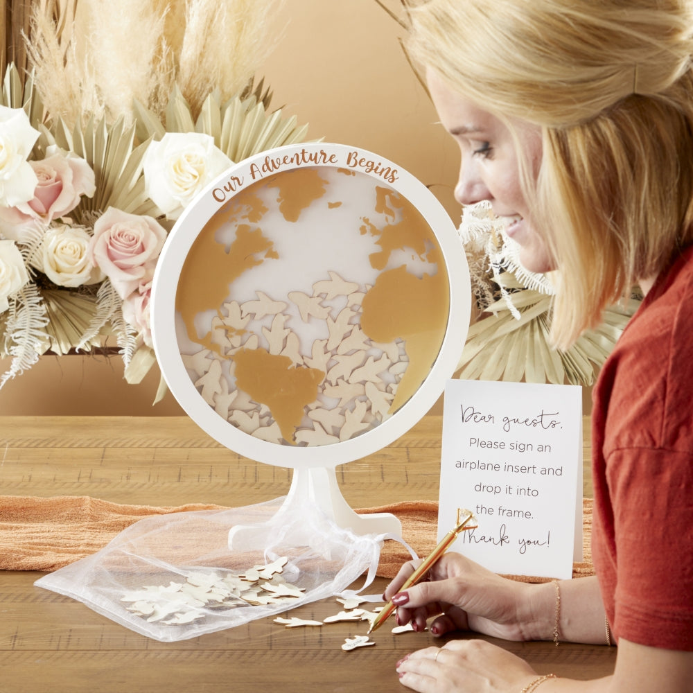 Wedding Guest Book Alternative - Globe Alternate Image 2, Kate Aspen | Guest Book