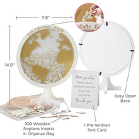 Wedding Guest Book Alternative - Globe Alternate Image 7, Kate Aspen | Guest Book