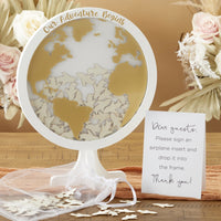 Thumbnail for Wedding Guest Book Alternative - Globe Main Image, Kate Aspen | Guest Book