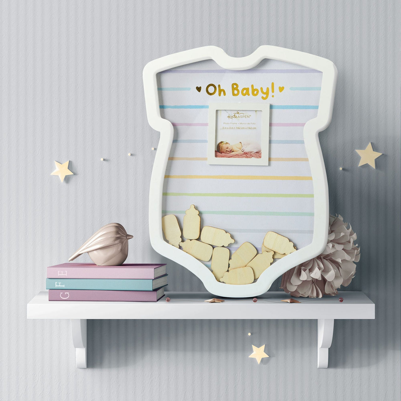 Baby Shower Guest Book Alternative - Onesie Alternate Image 3, Kate Aspen | Guest Book