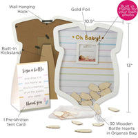 Thumbnail for Baby Shower Guest Book Alternative - Onesie Alternate Image 6, Kate Aspen | Guest Book