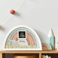 Baby Shower Guest Book Alternative - Boho Rainbow Frame Alternate Image 5, Kate Aspen | Guest Book
