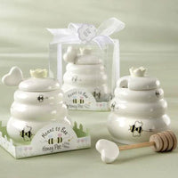 Thumbnail for Meant to Bee Ceramic Honey Pot with Wooden Dipper
