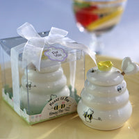 Thumbnail for Meant to Bee Ceramic Honey Pot with Wooden Dipper