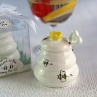 Thumbnail for Meant to Bee Ceramic Honey Pot with Wooden Dipper