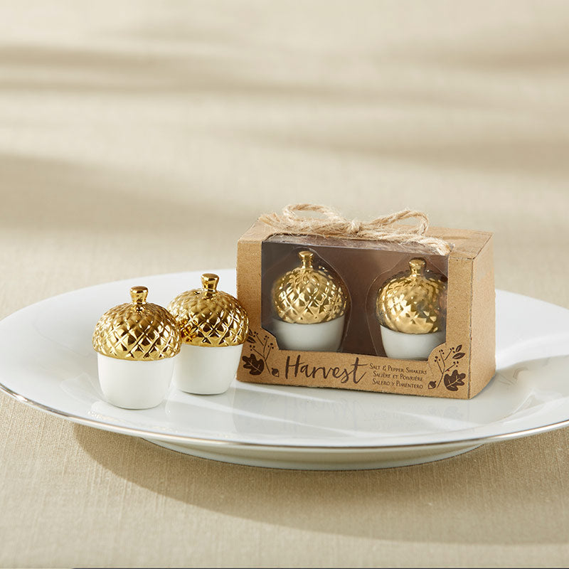Gold salt and clearance pepper shakers