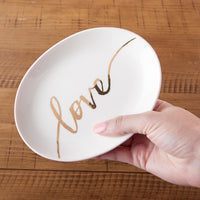 Thumbnail for Love Trinket Dish Alternate Image 4, Kate Aspen | Trinket Dish