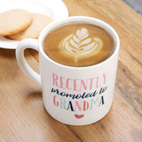 Thumbnail for Promoted To Grandma 16 oz. White Coffee Mug Alternate Image 5, Kate Aspen | Coffee Mug