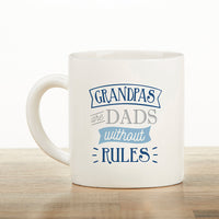 Thumbnail for Grandpa Without Rules 16 oz. White Coffee Mug