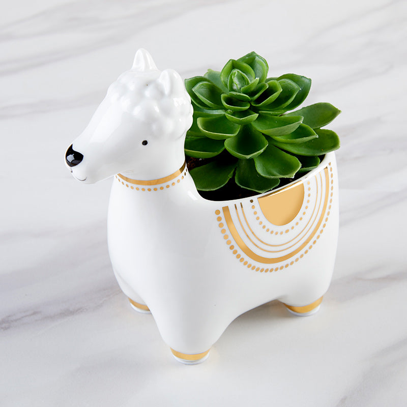 Llama Ceramic Phone Amplifier