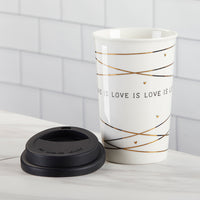 Thumbnail for Love is Love 15 oz. Ceramic Travel Mug