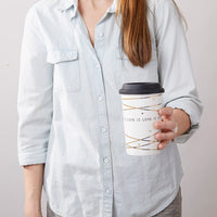 Thumbnail for Love is Love 15 oz. Ceramic Travel Mug