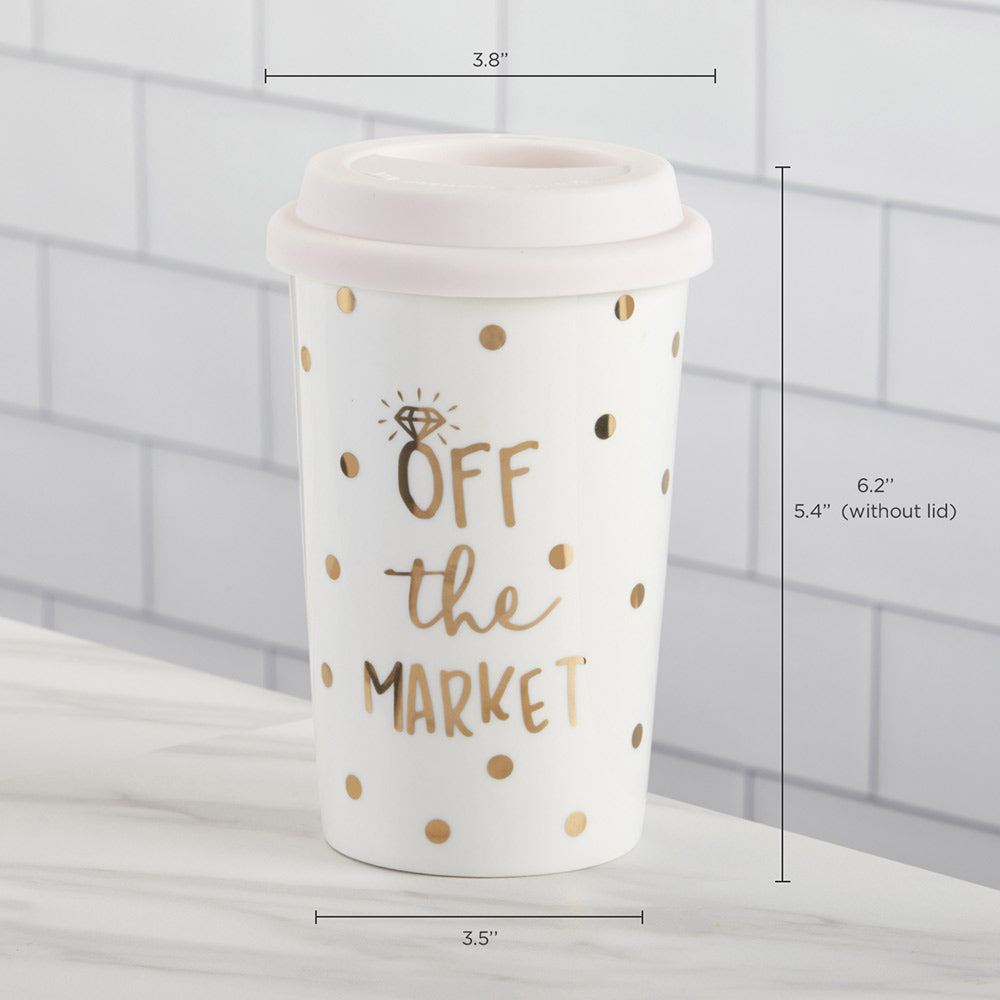 Off The Market 15 oz. Ceramic Travel Mug