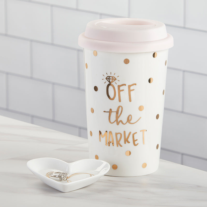 Off The Market 15 oz. Ceramic Travel Mug