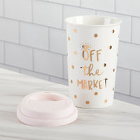 Thumbnail for Off The Market 15 oz. Ceramic Travel Mug