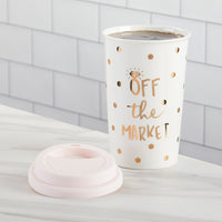 Thumbnail for Off The Market 15 oz. Ceramic Travel Mug