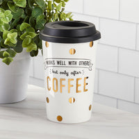 Thumbnail for Works Well With Others 15 oz. Ceramic Travel Mug