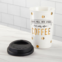 Thumbnail for Works Well With Others 15 oz. Ceramic Travel Mug