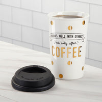 Thumbnail for Works Well With Others 15 oz. Ceramic Travel Mug