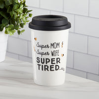 Thumbnail for Super Mom 15 oz. Ceramic Travel Mug